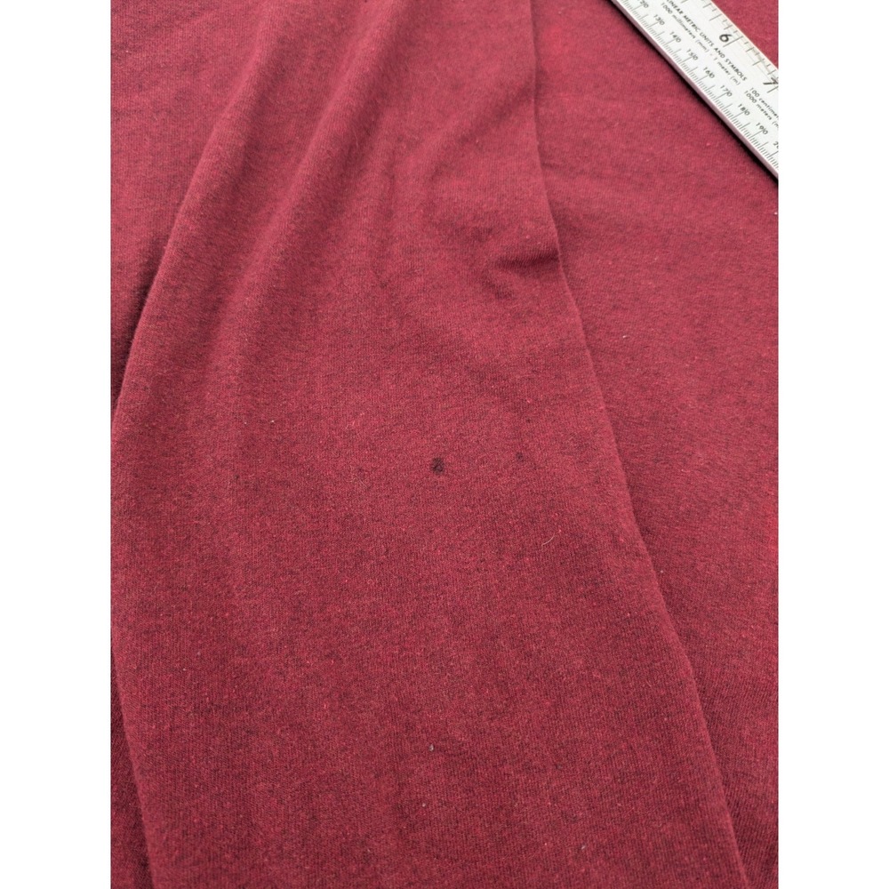 Patagonia Shirt Mens Large Red Long Sleeve Responsibili Tee Logo P-6 Hiking FLAW - Picture 3 of 11